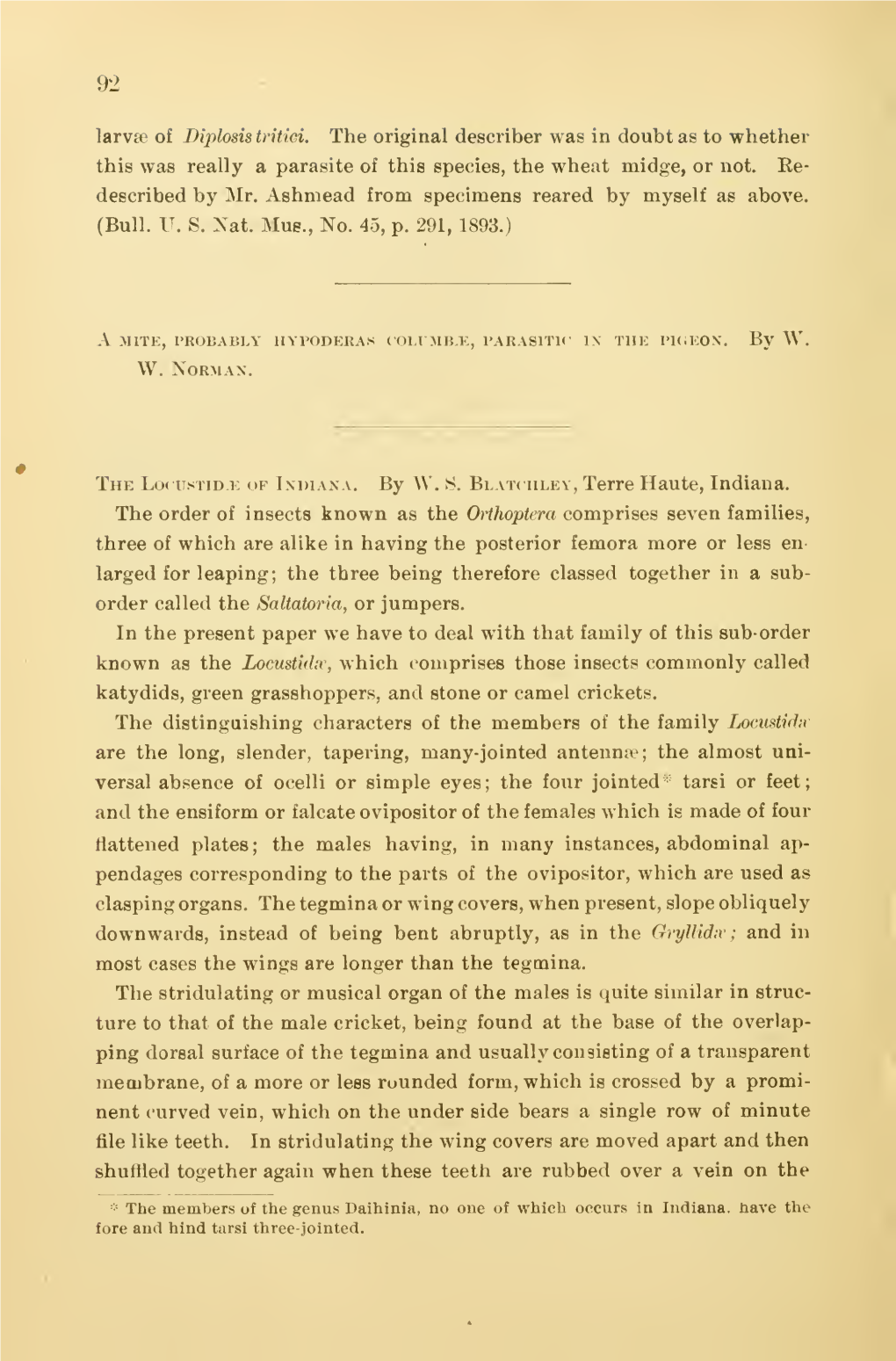 Proceedings of the Indiana Academy of Science