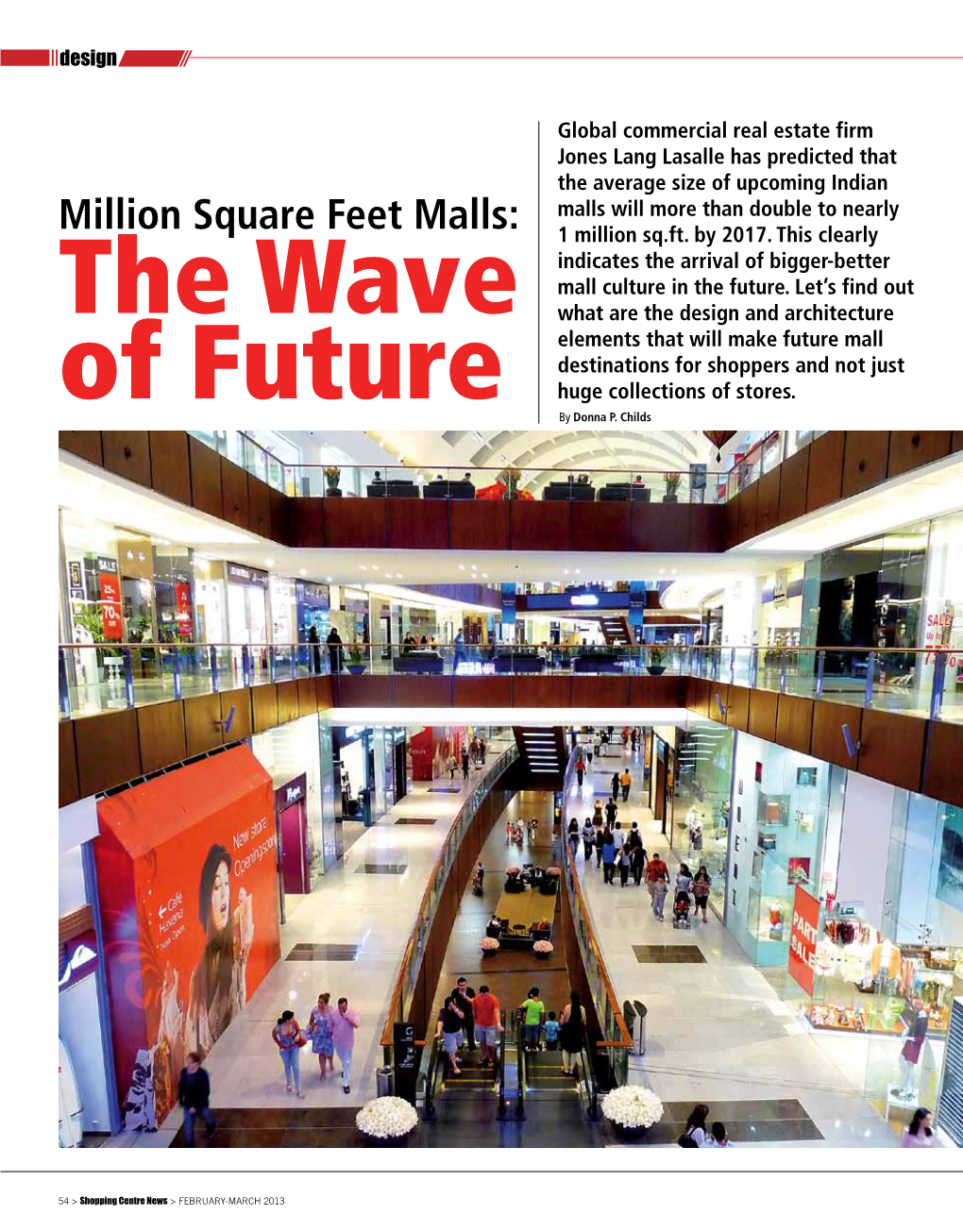 Million Square Feet Malls: 1 Million Sq.Ft
