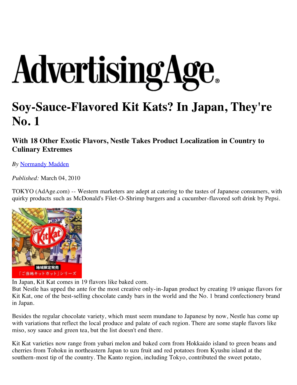 Advertising in Japan