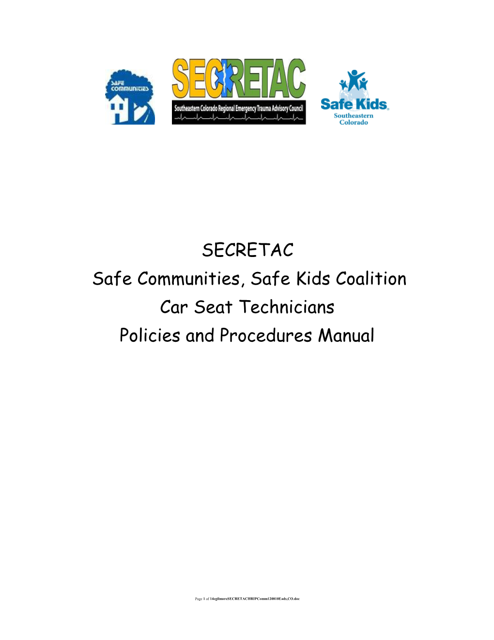 Safe Communities, Safe Kids Coalition