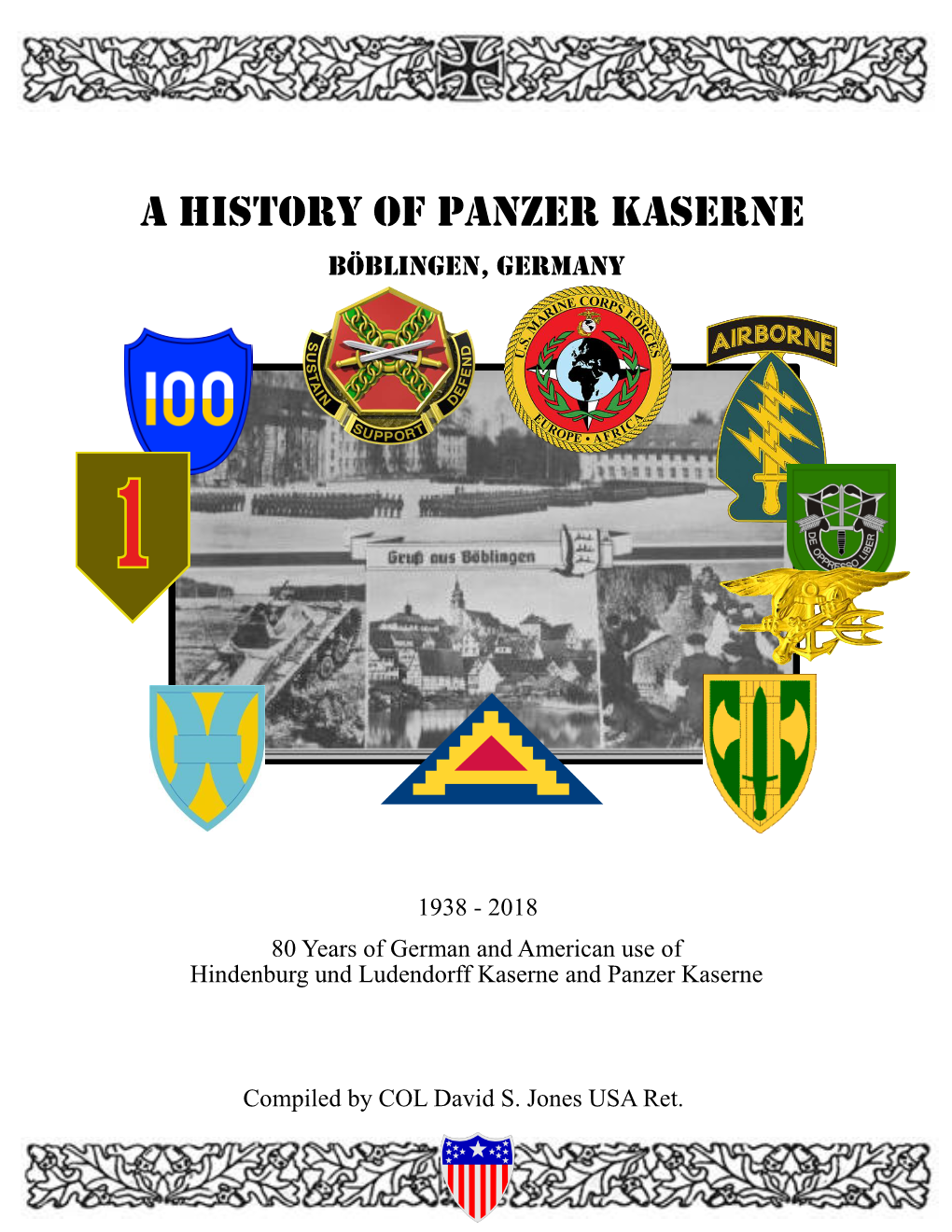A History of Panzer Kaserne Böblingen, Germany