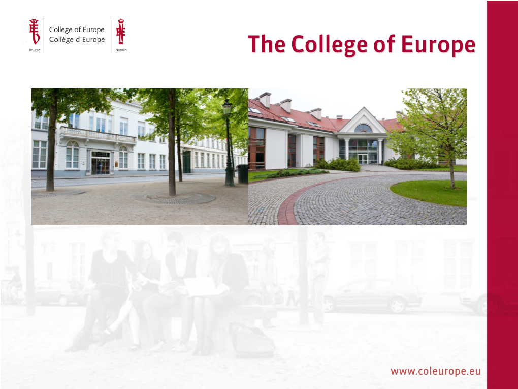 The College of Europe