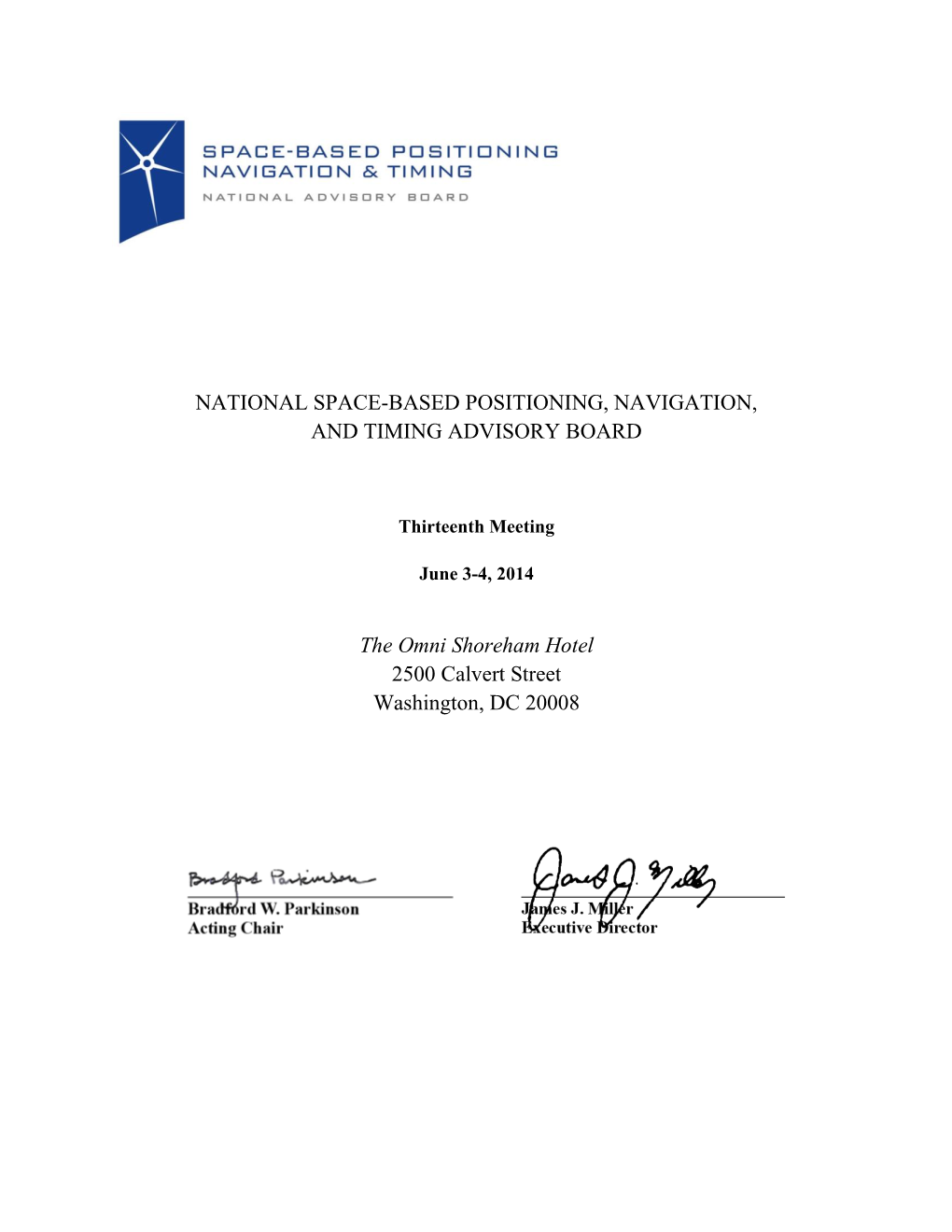 National Space-Based Positioning, Navigation, and Timing Advisory Board