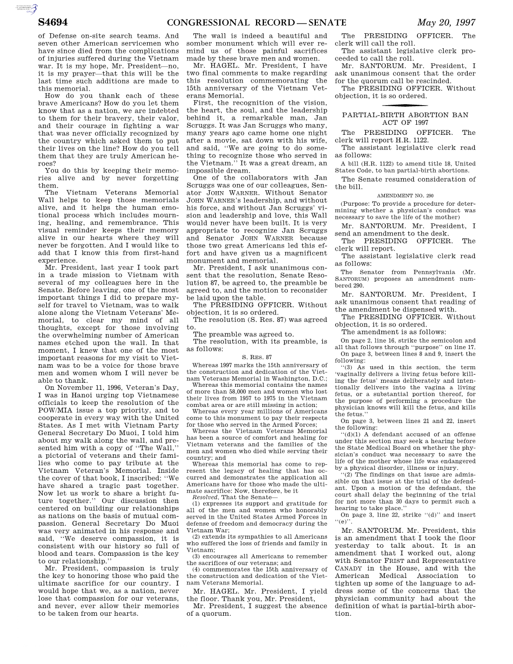 Congressional Record—Senate S4694