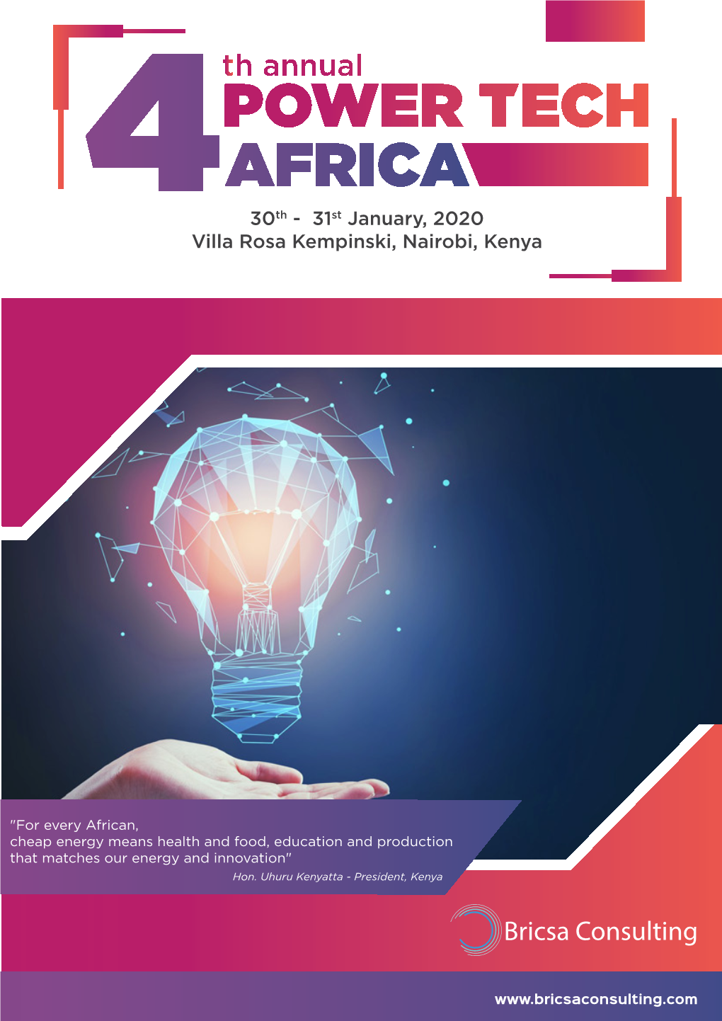 4Th Annual Power Tech Africa 2020