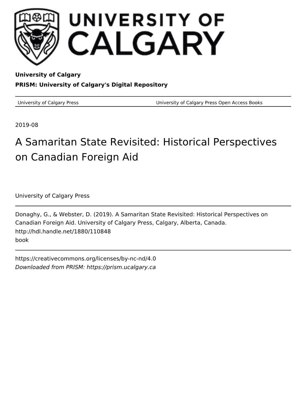 Canadian Political and Social Mobilization for Famine Relief in Ethiopia, 1984–1988