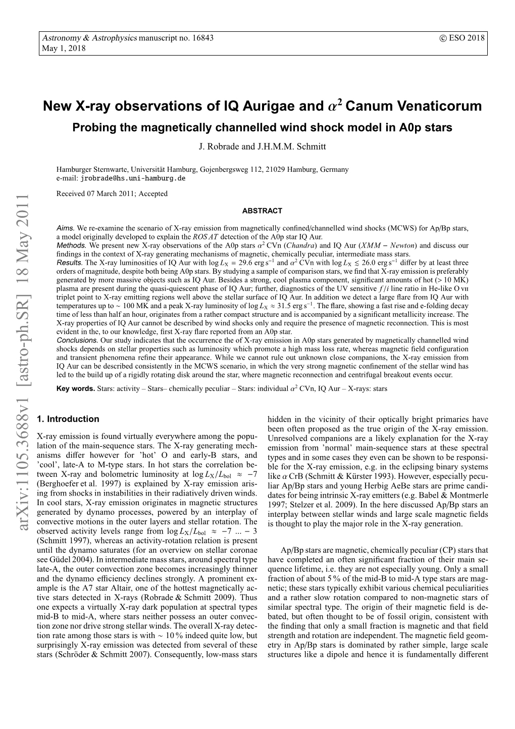 New X-Ray Observations of IQ Aurigae and Alpha2 Canum Venaticorum