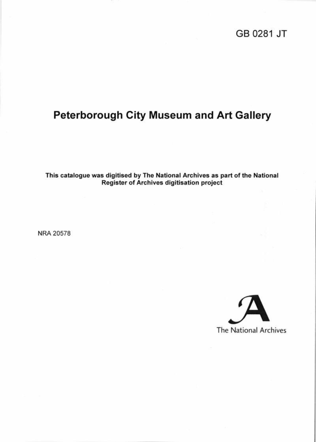 Peterborough City Museum and Art Gallery