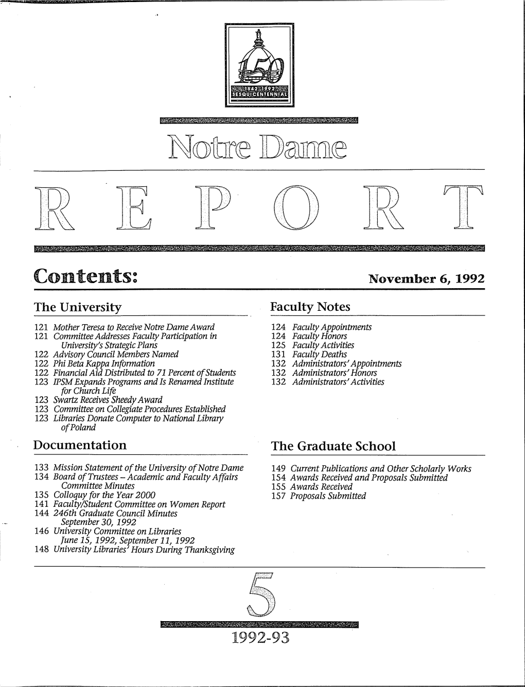 Notre Dame Report Issue Angeles, California