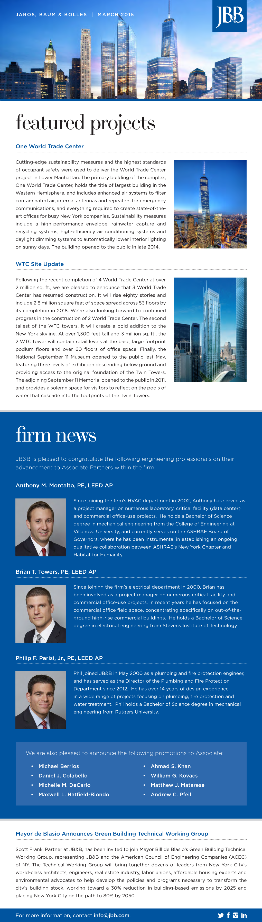 Featured Projects Firm News