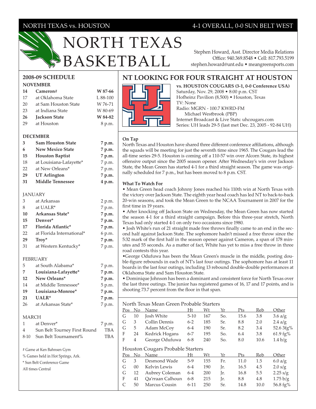 North Texas Basketball Practice Is Open Has at Least 11 Boards in the Last Four to the Media