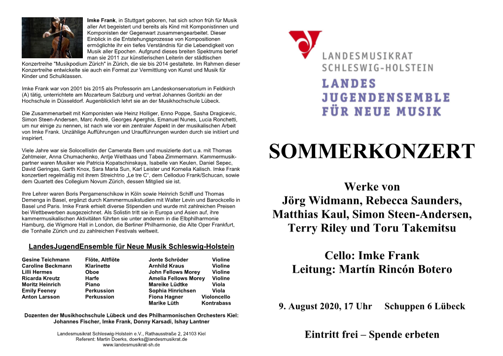 Sommerkonzert