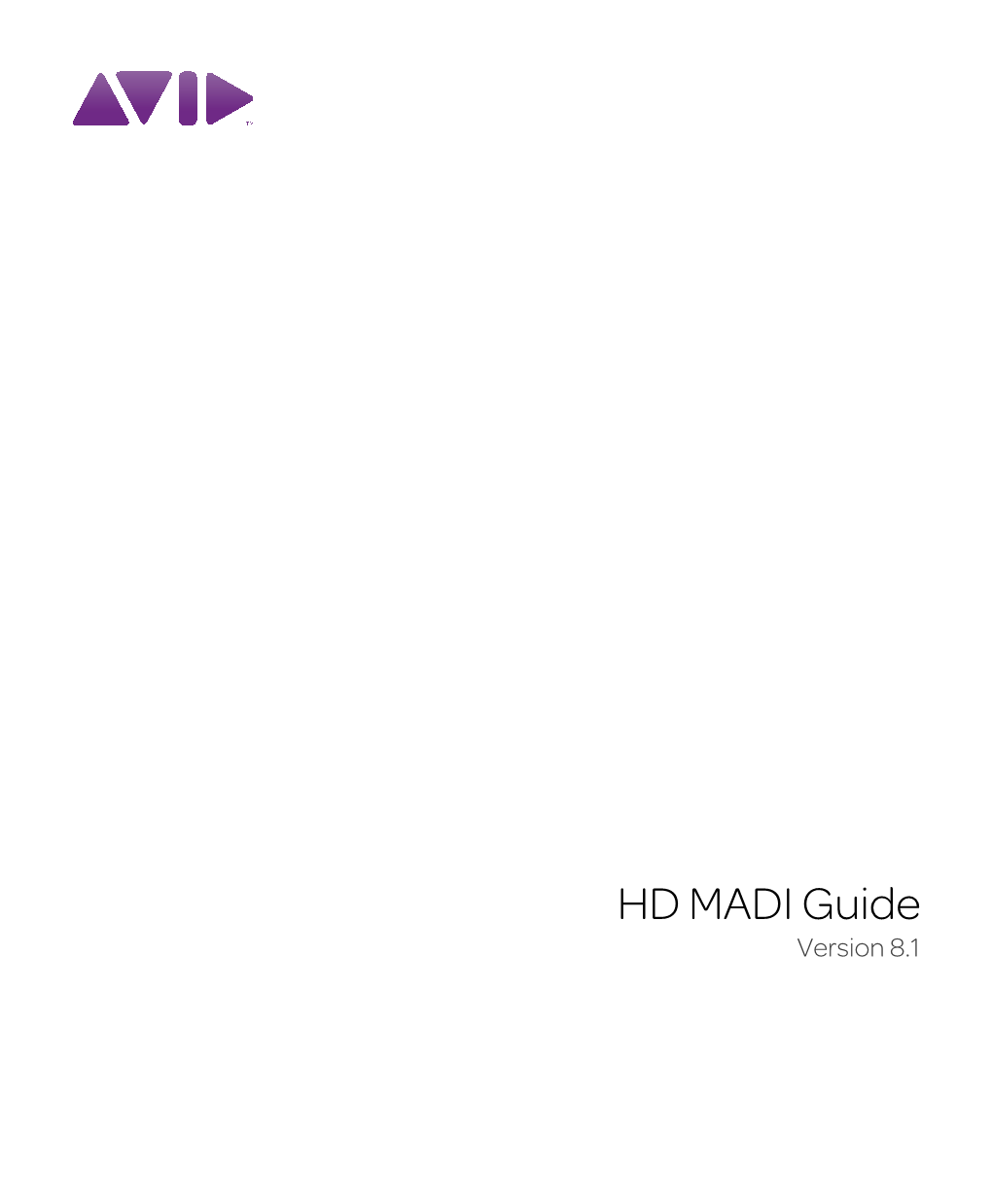 Pro Tools | HD MADI Guide