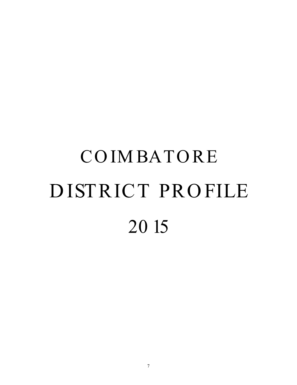 District Profile 2015