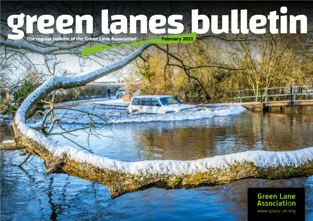 The Regular Bulletin of the Green Lane Association February 2021