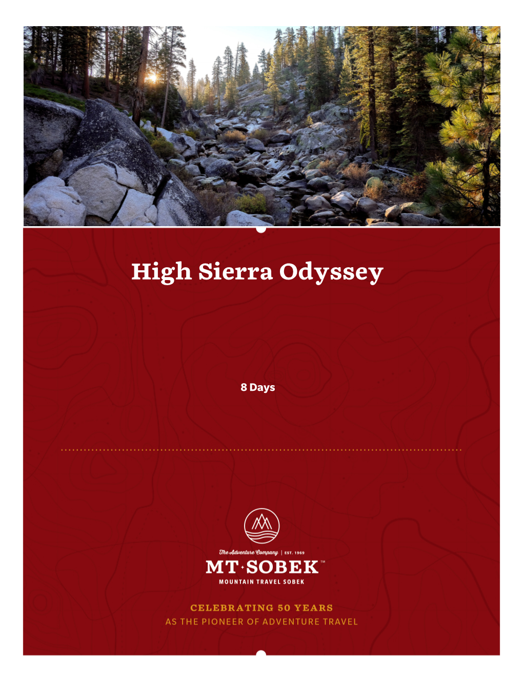 High Sierra Odyssey