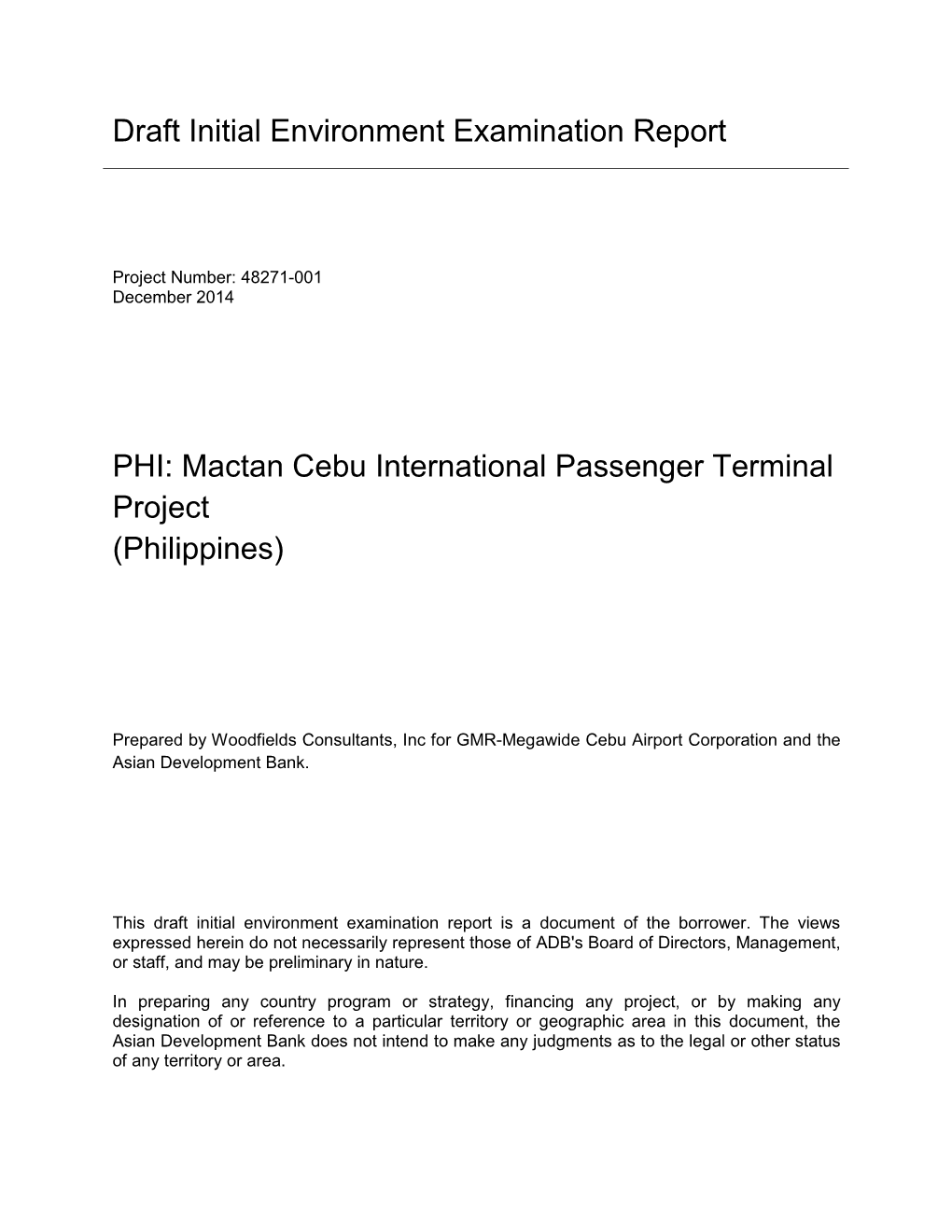 Mactan Cebu International Passenger Terminal Project (Philippines)