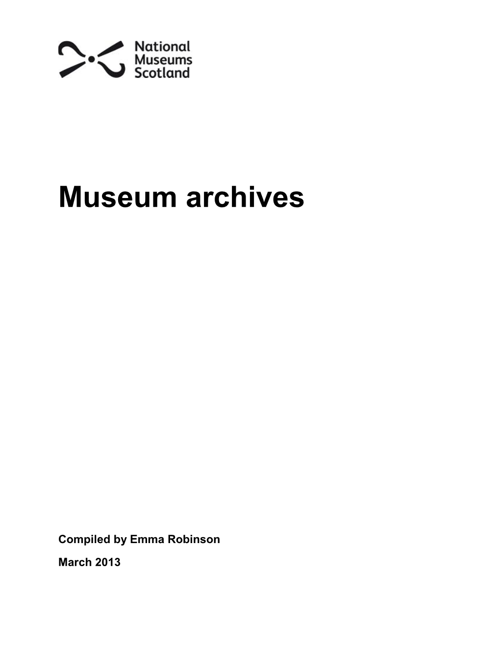 Museum Archives