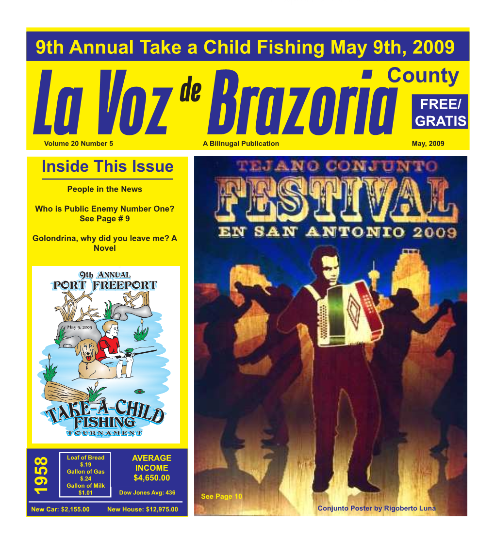 La Voz De Brazoria County - May, 2009 People in the News