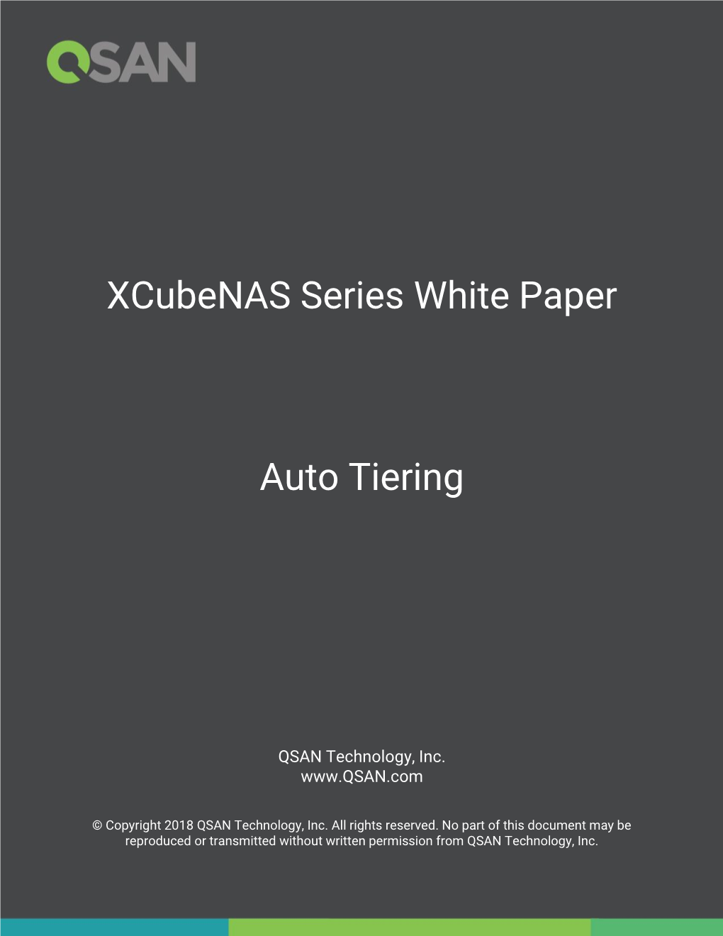 Xcubenas Series White Paper Auto Tiering