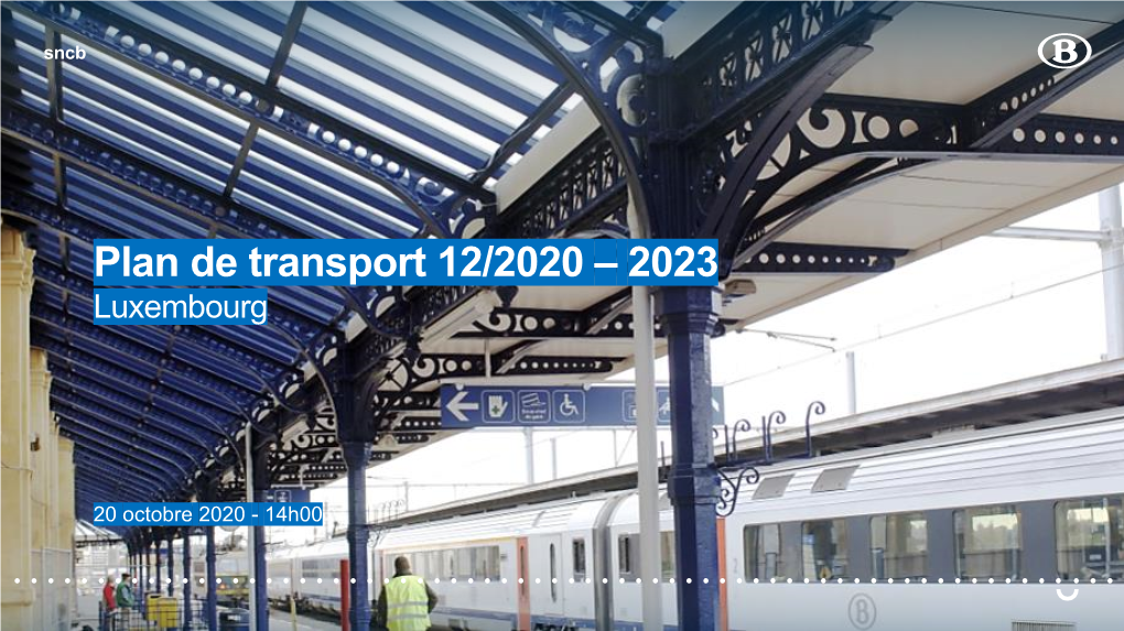 Plan De Transport 12/2020 – 2023 Luxembourg