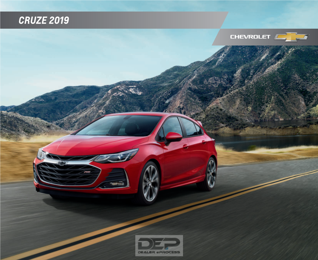 2019 Chevrolet Cruze Catalog