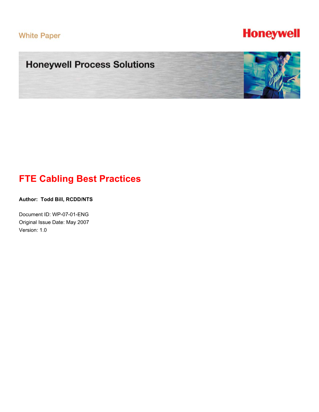 FTE Cabling Best Practices