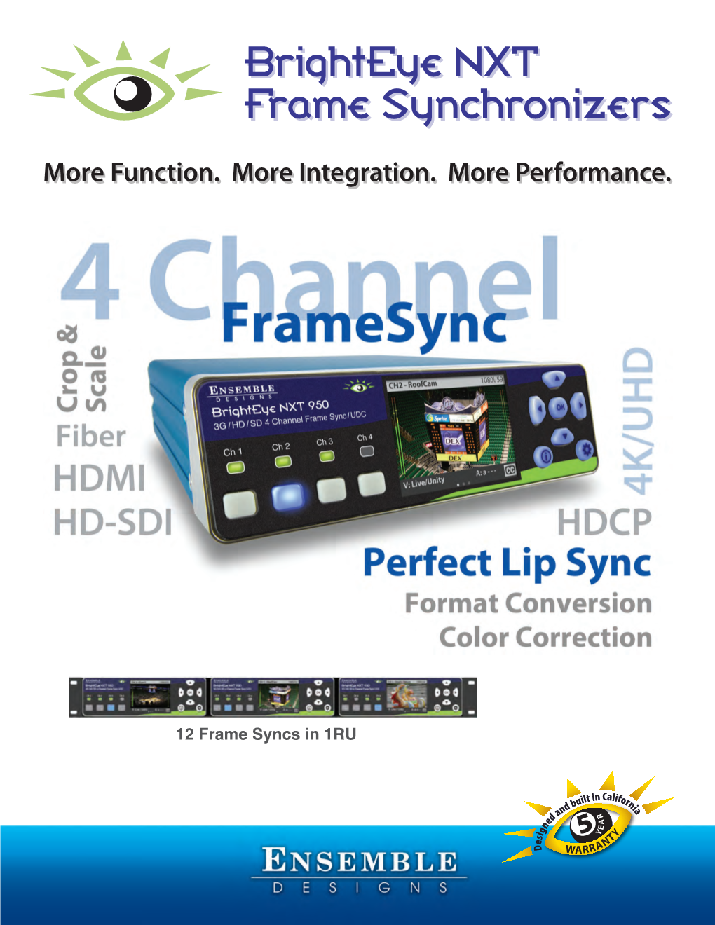 NXT Frame Sync Brochure