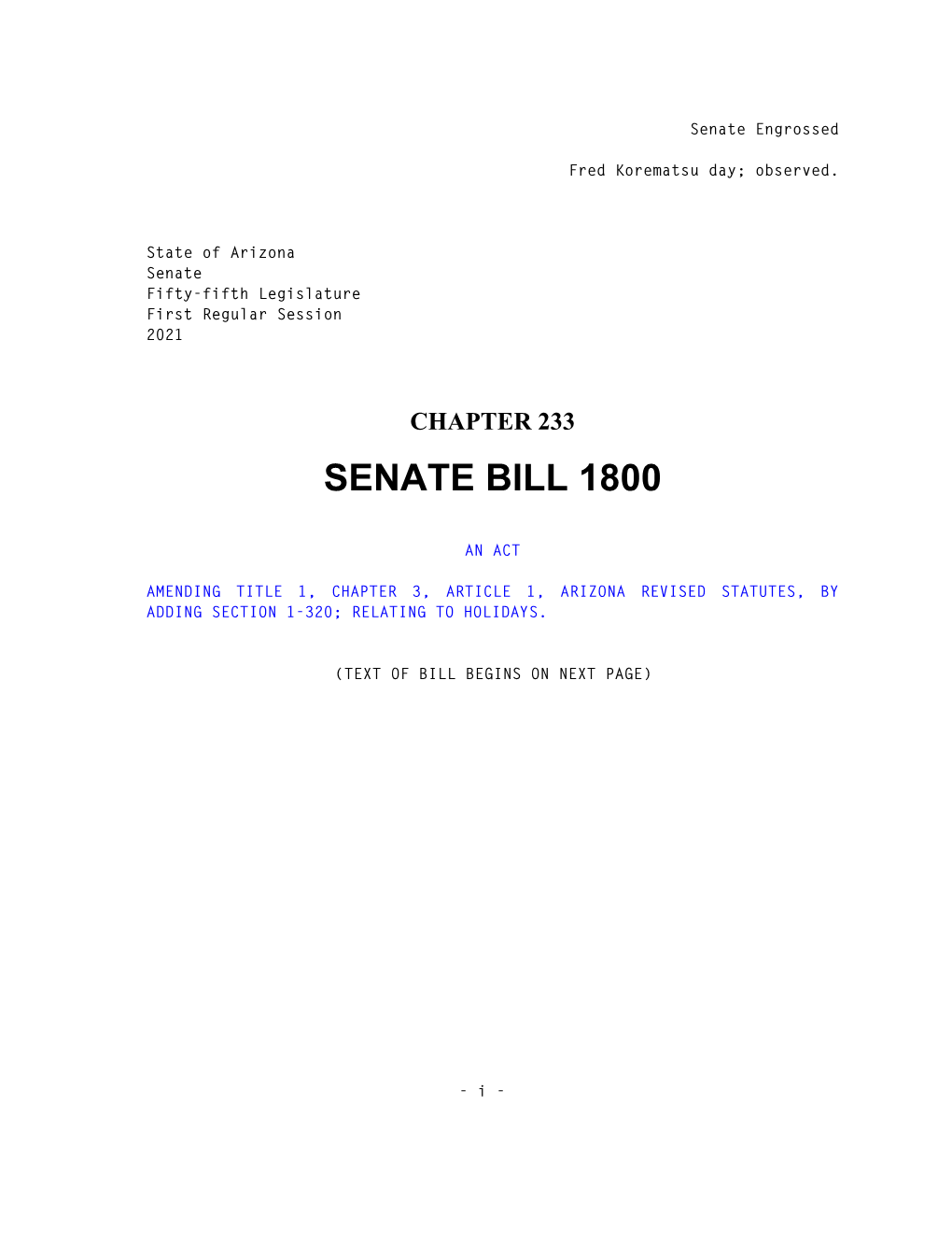 Senate Bill 1800