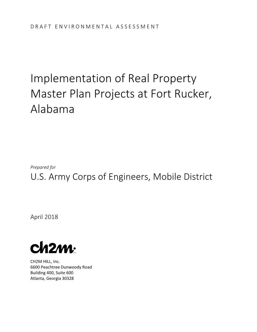 Environmental Assessment, Implementation of Real Property