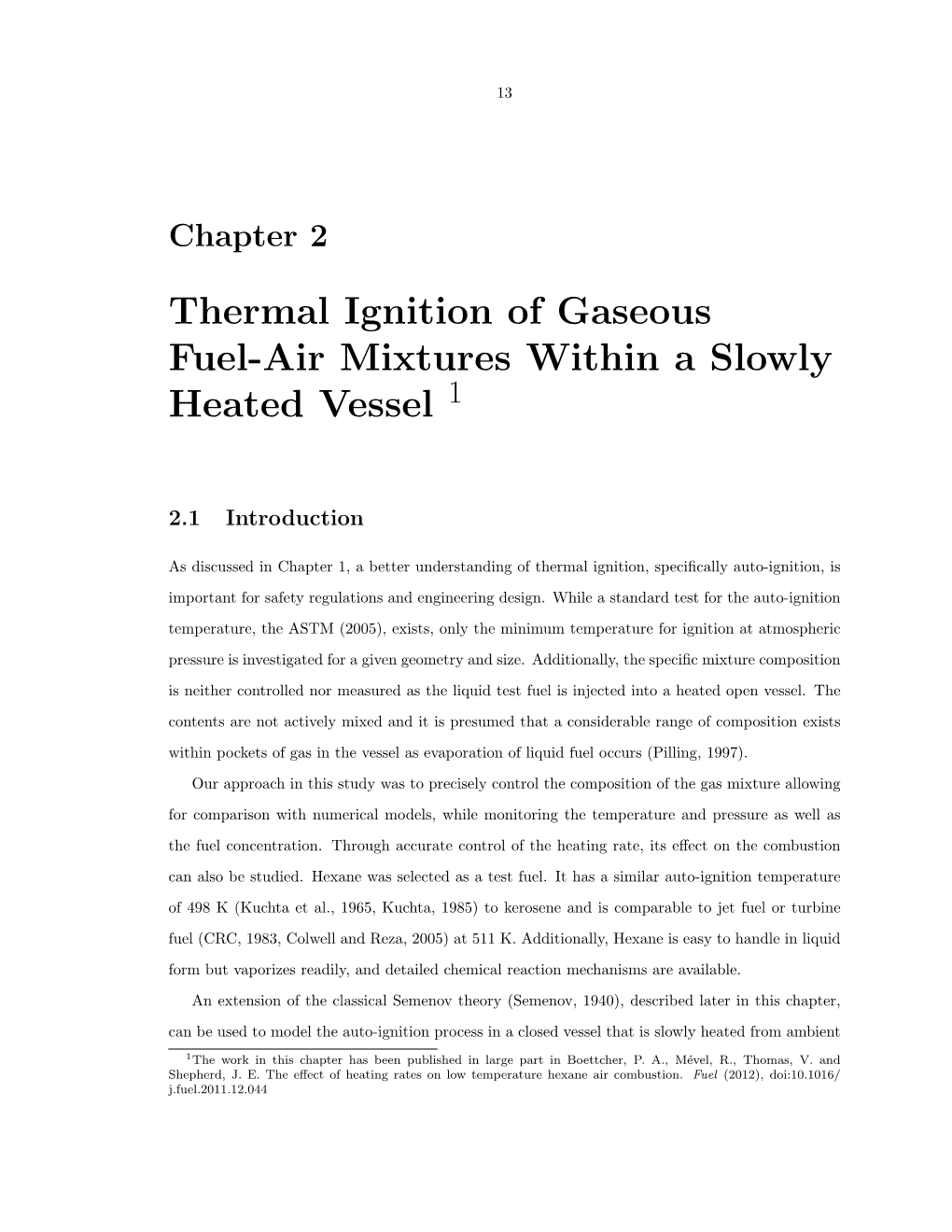 PDF (Chapter 2: Slowly Heated Vessel)