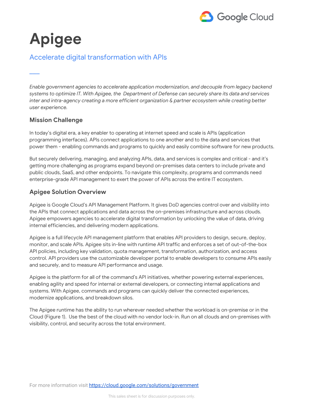 Apigee Accelerate Digital Transformation with Apis ___