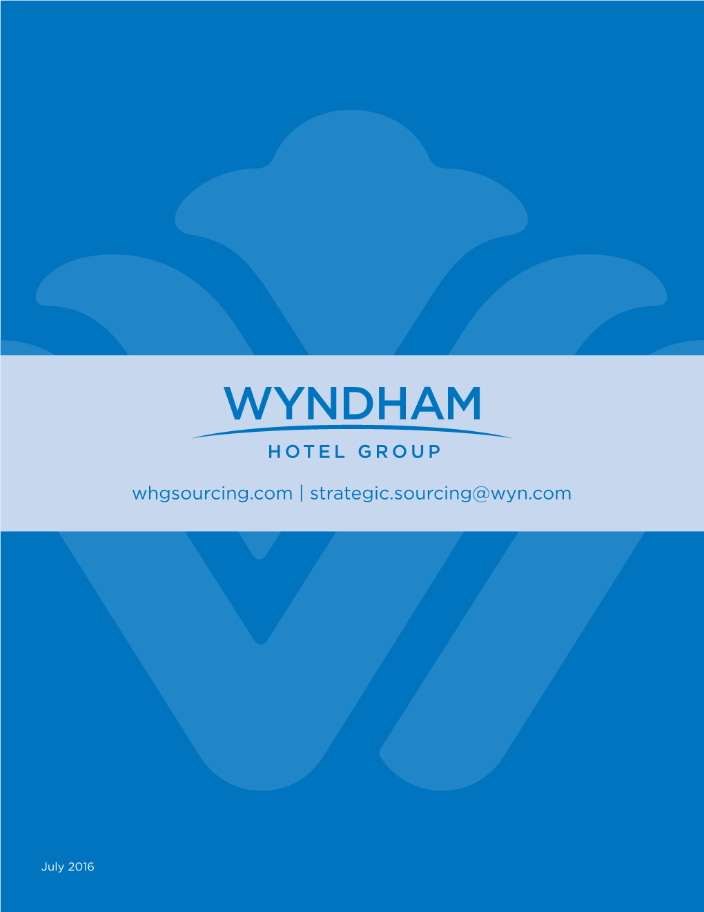 Whgsourcing.Com | Strategic.Sourcing@Wyn.Com