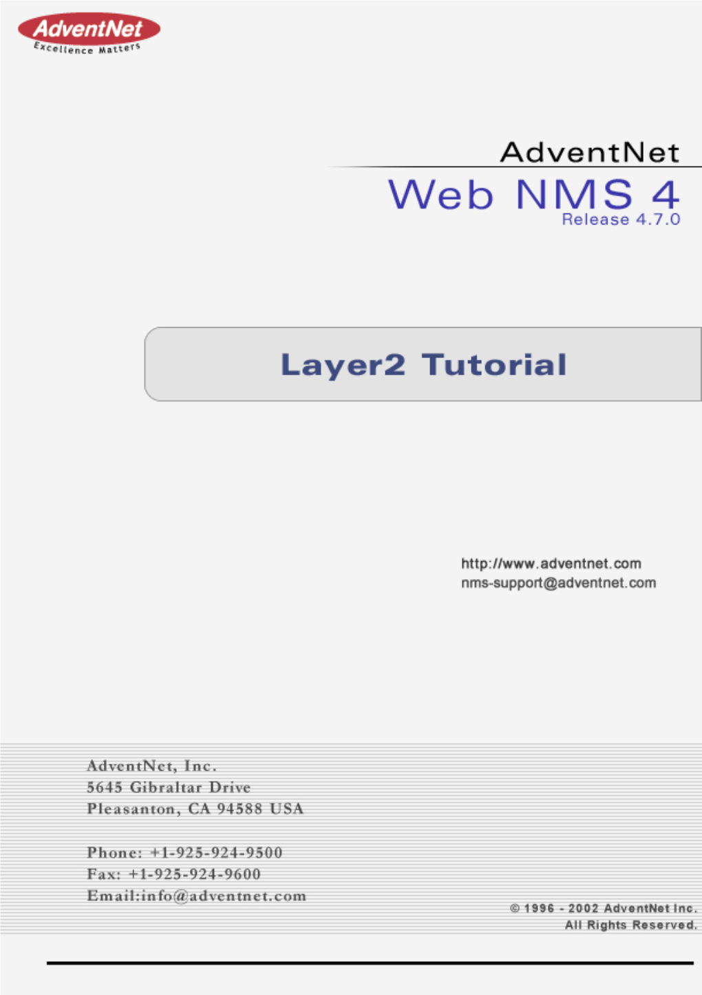 Layer 2 Tutorial