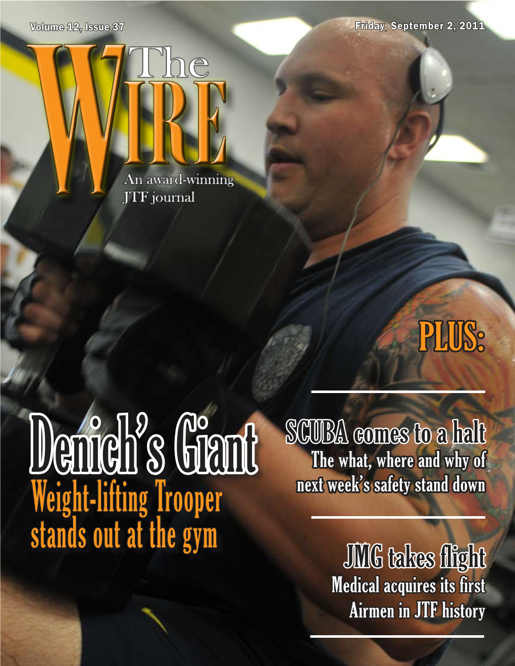 Weight-Lifting Trooper Stands out at The