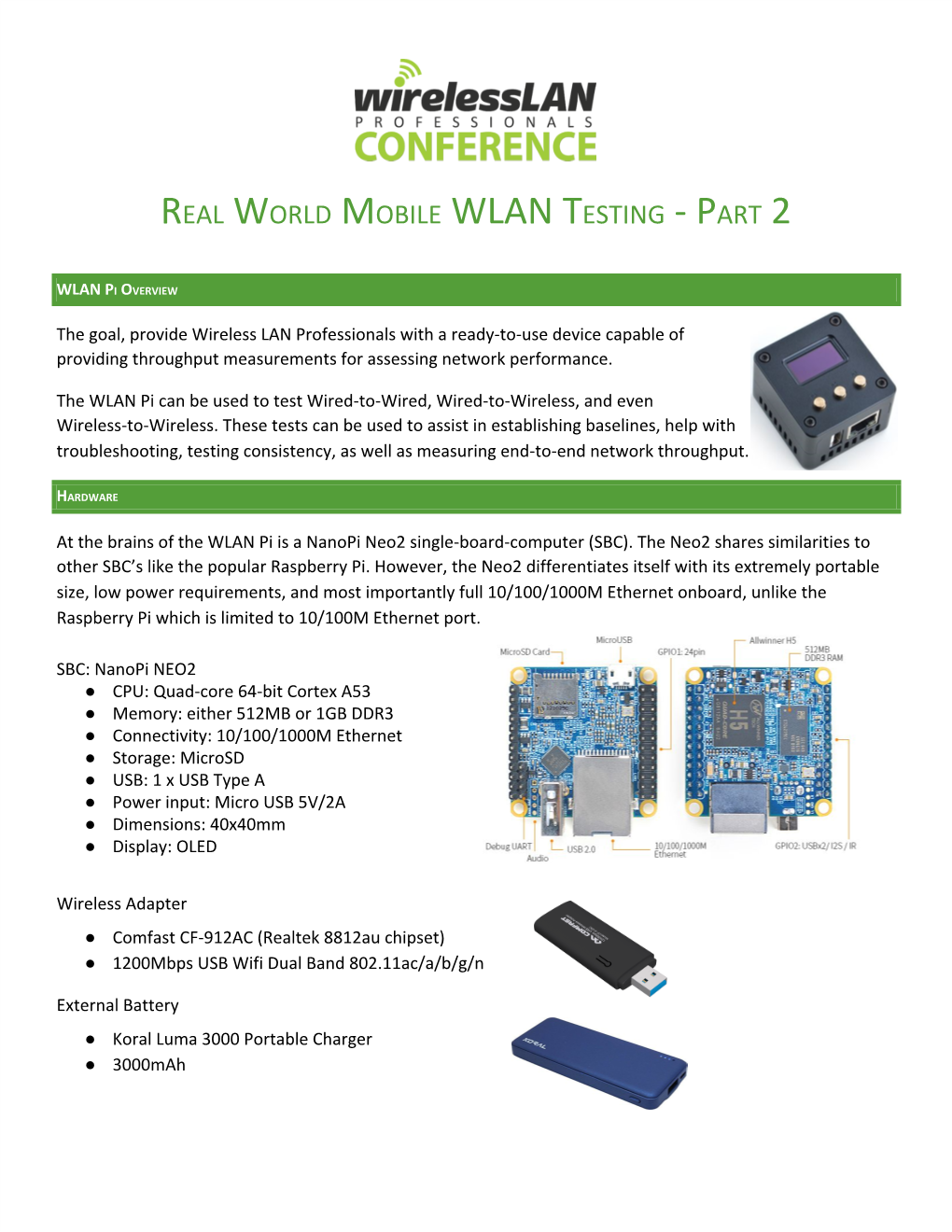 Real World Mobile Wlan Testing - Part 2