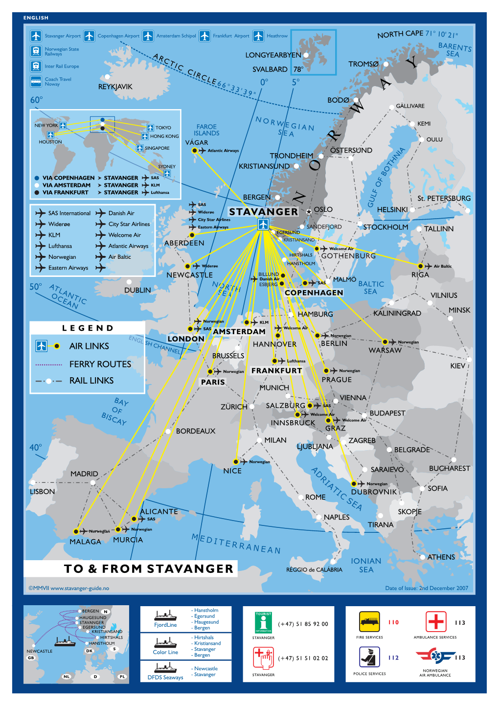 To & from the Stavanger Region, Norway (English Edition)