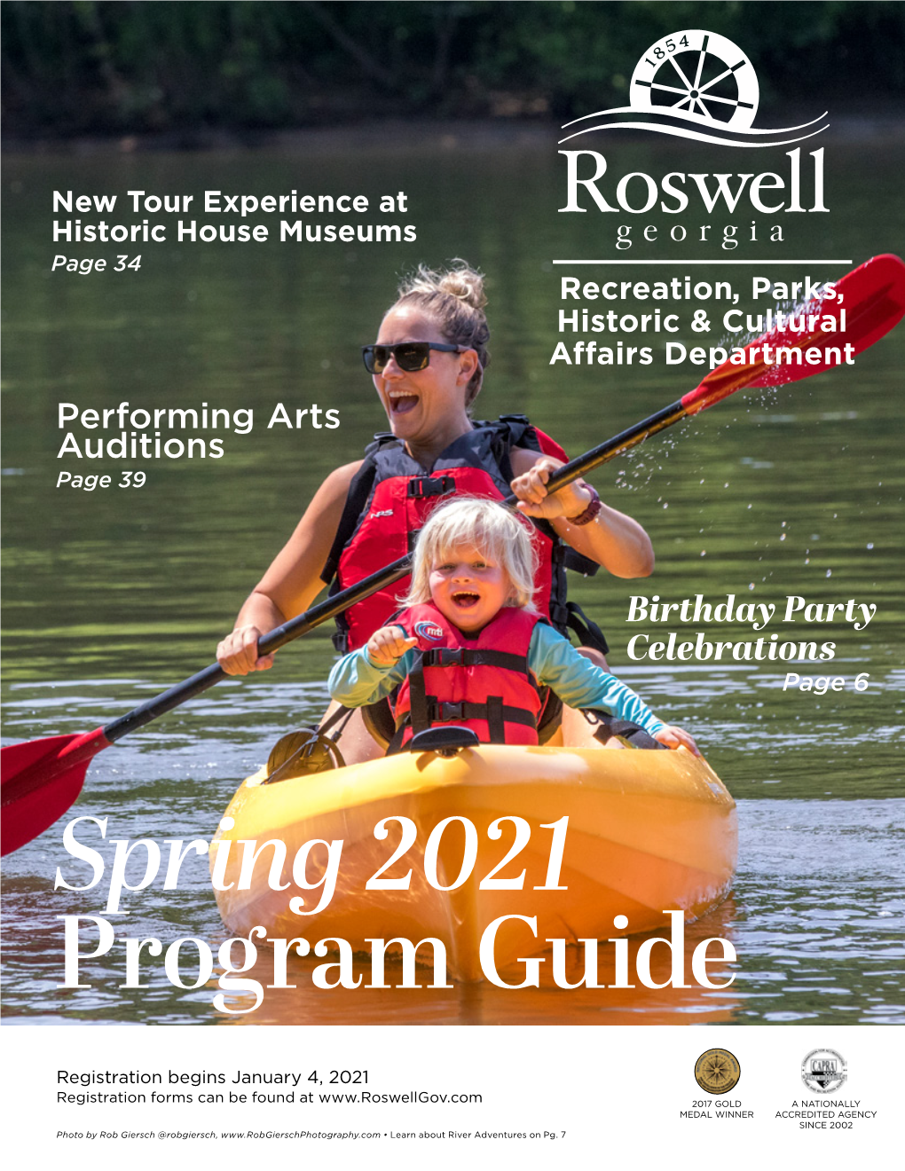 City of Roswell Spring 2021 Program Brochure