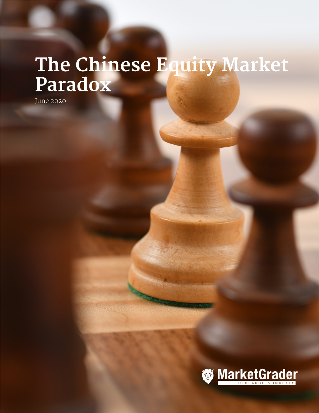 The Chinese Equity Market Paradox June 2020