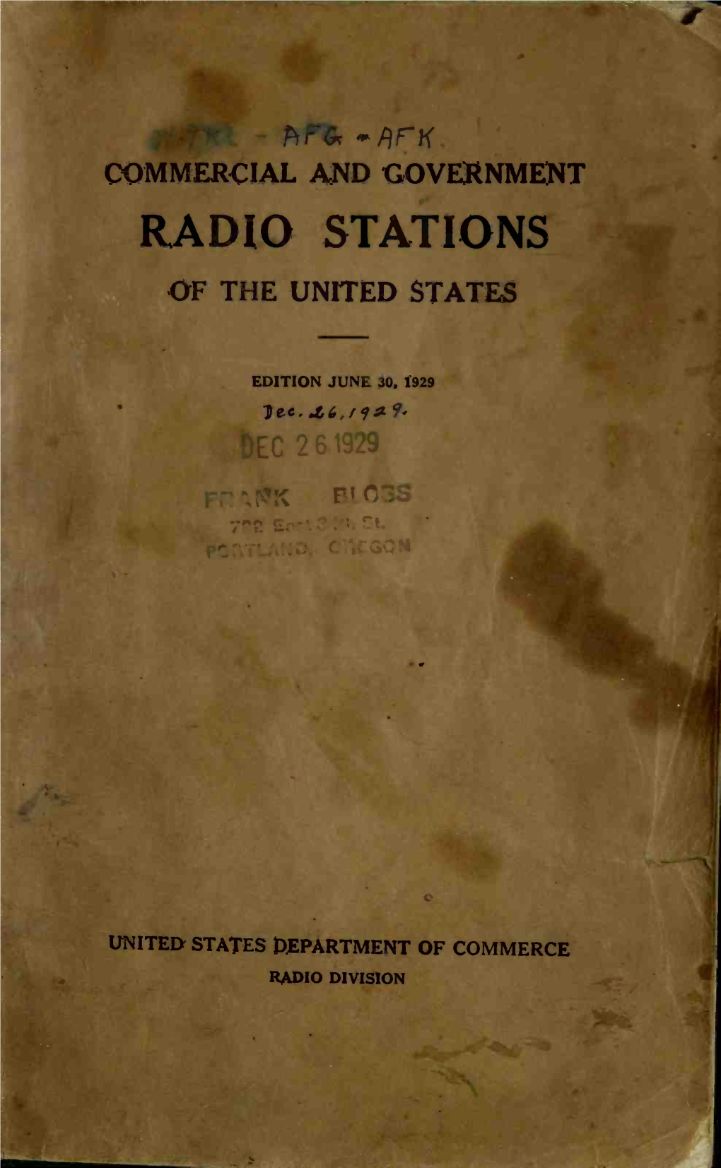 Radio Stations of the United States