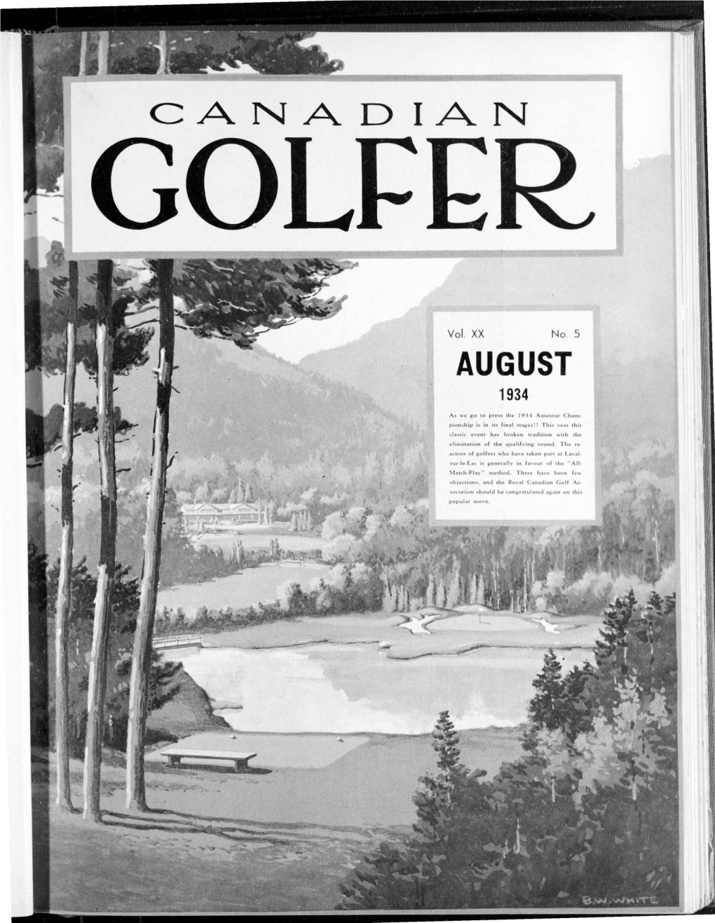 Canadian Golfer, August, 1934