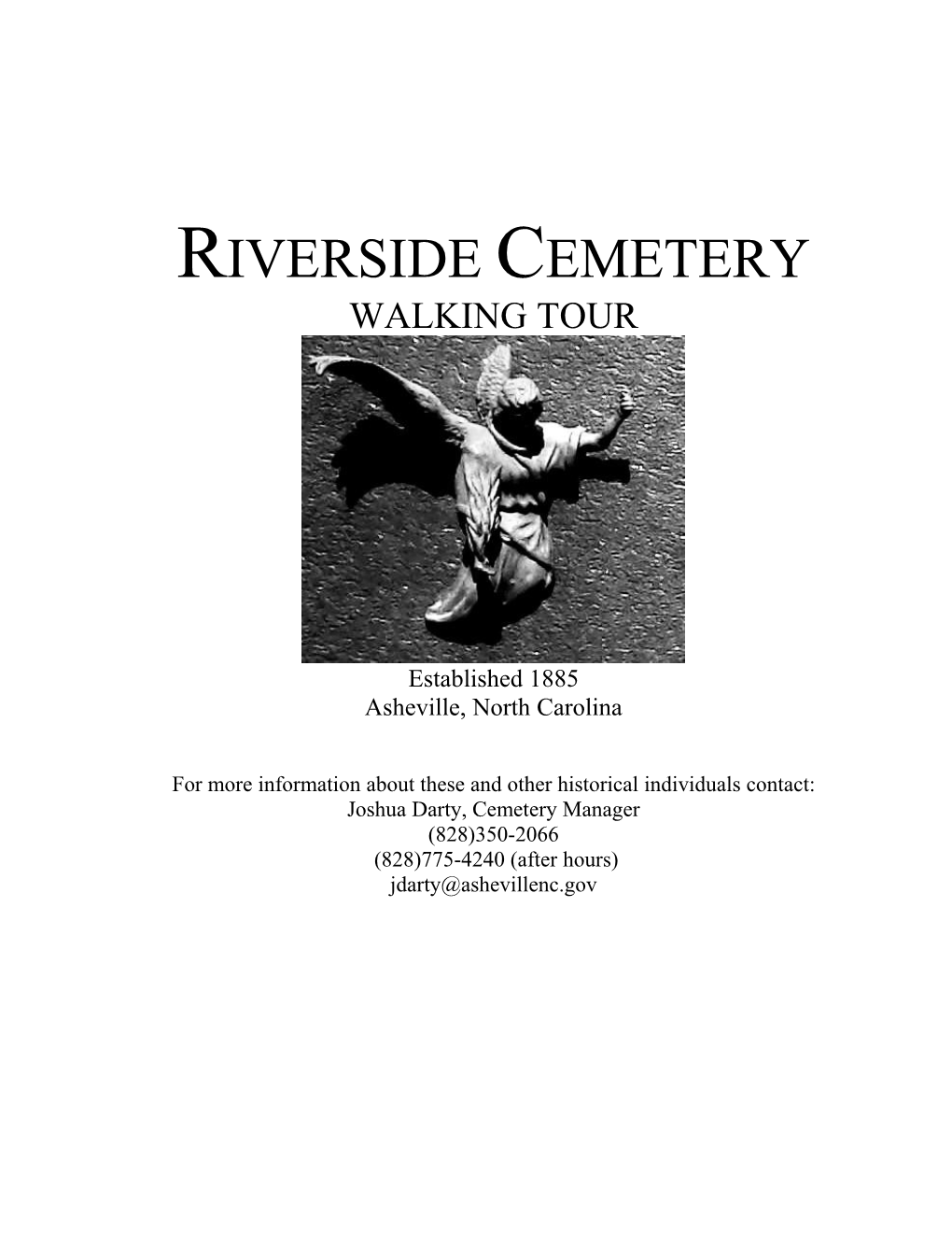 Riverside Cemetery Walking Tour