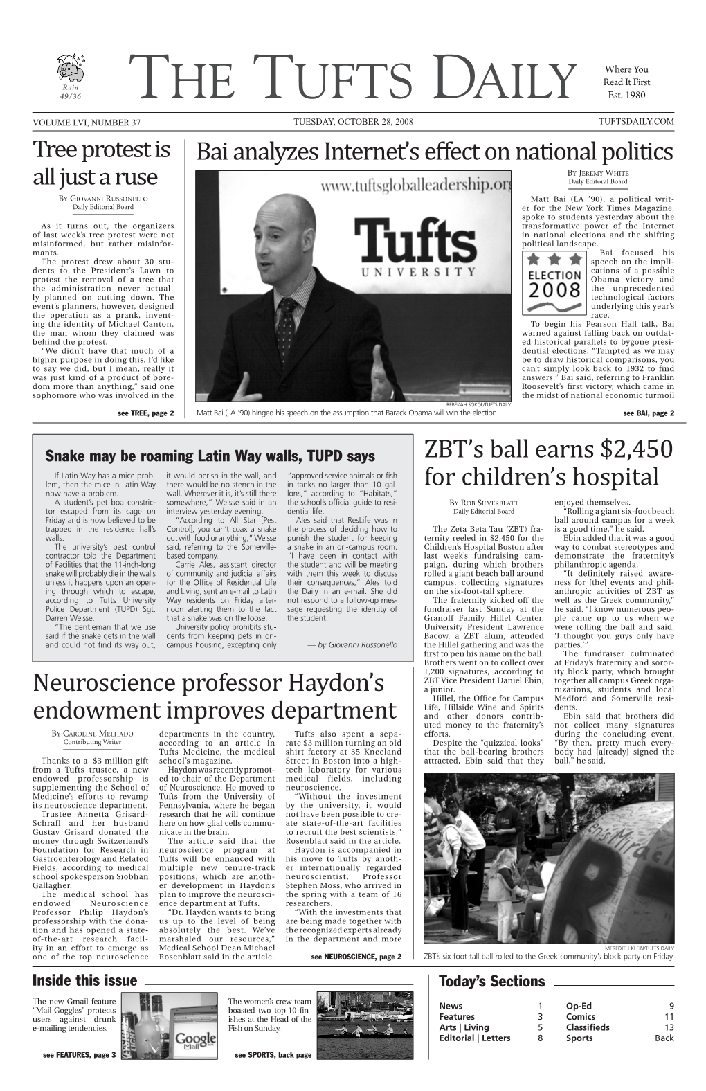 THE TUFTS DAILY Est