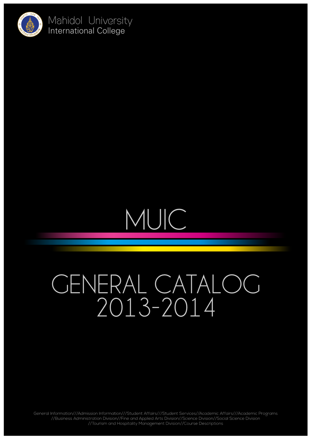 General Catalog 2013-2014