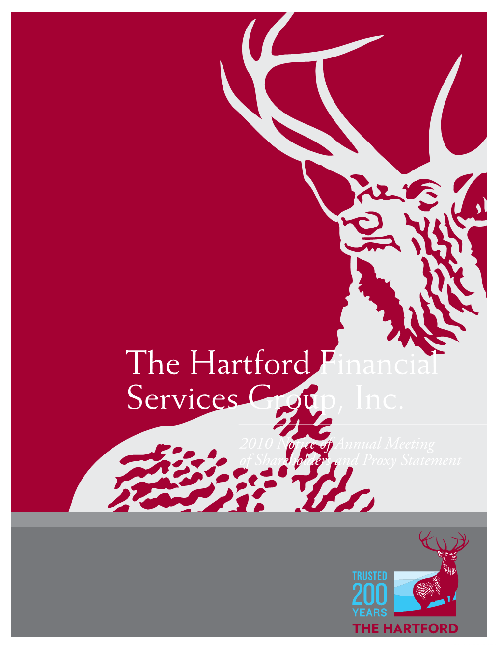 Hartford Financial 2010 Notice of Annual Meeting