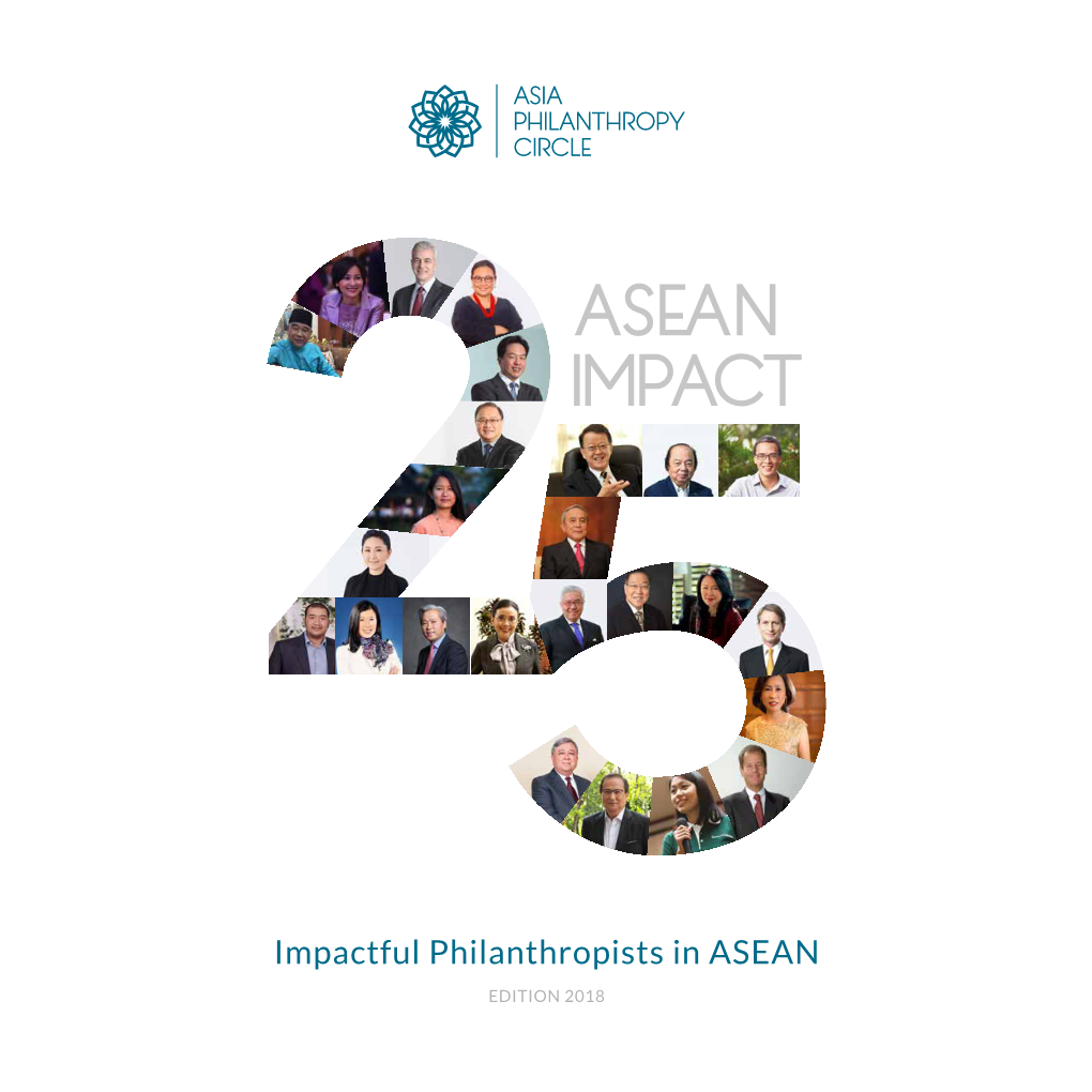 Impactful Philanthropists in ASEAN