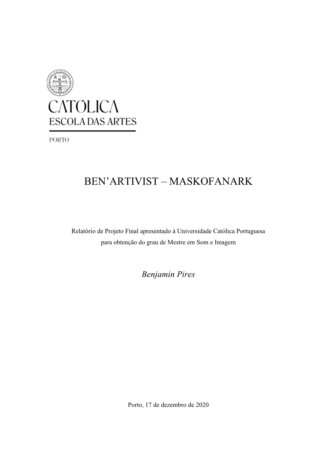 Benjamin Pires Maskofanark