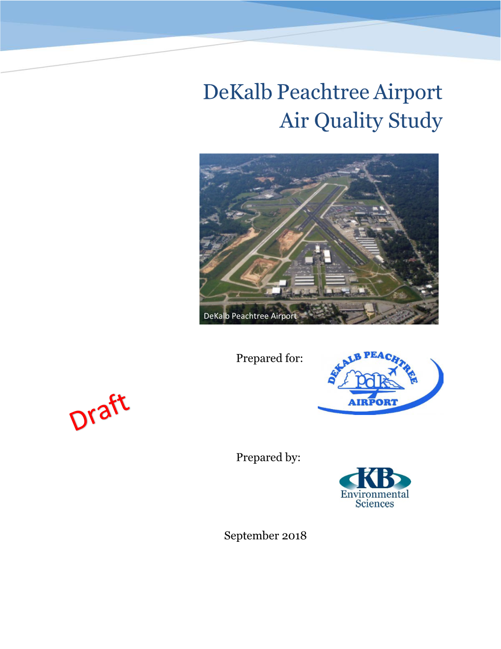 Dekalb Peachtree Airport Air Quality Study