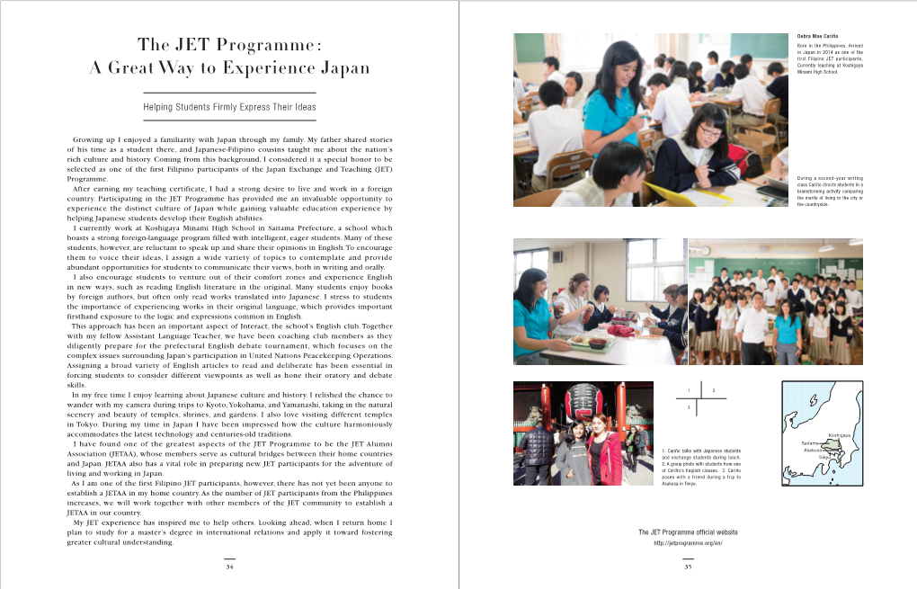 The JET Programme: a Great Way to Experience Japan