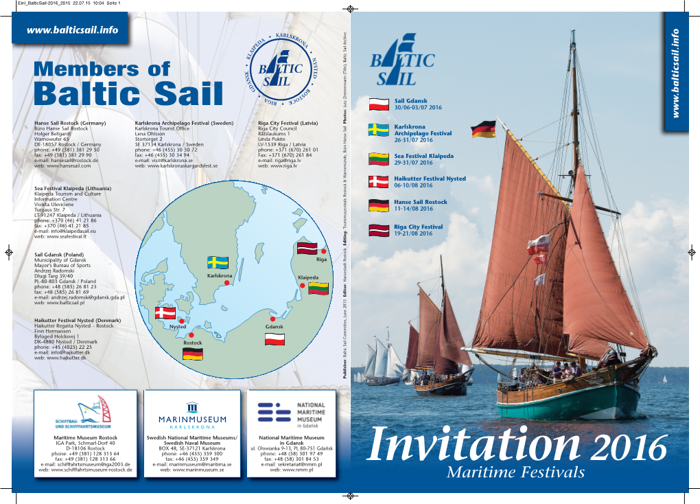 Members of Baltic Sail